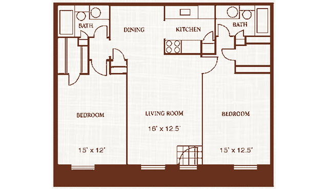 Floor Plans Carriage Park Apartments Victoria Texas